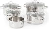 WMF Pannenset Provence Plus Inductie, glazen deksel, 9 delen(set, 9 delig ) online kopen