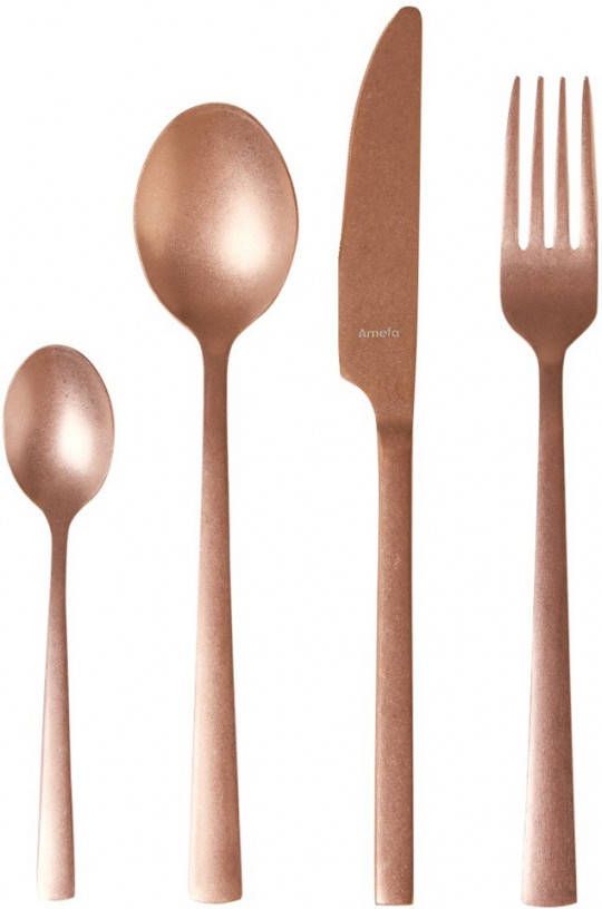 Amefa Bestekset Manille Vintage koperkleurig 16 delig 4 persoons online kopen