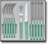 Victorinox Bestekset Swiss Modern 12 delig Pastel Groen RVS/PP online kopen