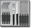 Victorinox Bestekset Swiss Modern 12 delig Zwart Steakmes/Vork online kopen