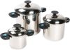 Bo-Camp Bo Camp Elegance Compact 3 Pannenset Zilver online kopen