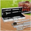 BBQ Collection 4 delige Barbecue Gereedschapsset In Luxe Koffer Rvs online kopen