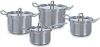 BK Q linair Master Glas Pannenset Met Glazen Deksels 4 delig online kopen