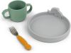 Done by Deer Baby Accessoires Peekaboo Dinner Set Deer Friends Wit online kopen